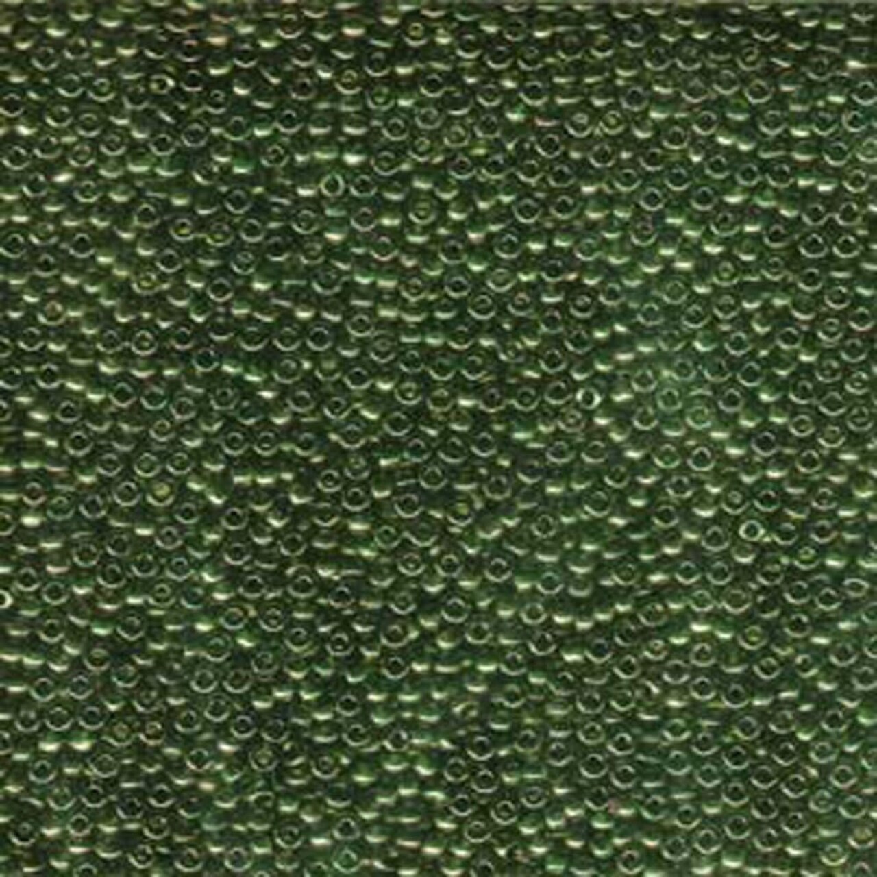 Olive Green Gold Luster Miyuki Japanese round rocailles glass seed beads 11/0 Approximately 24 gram 5 inch tube